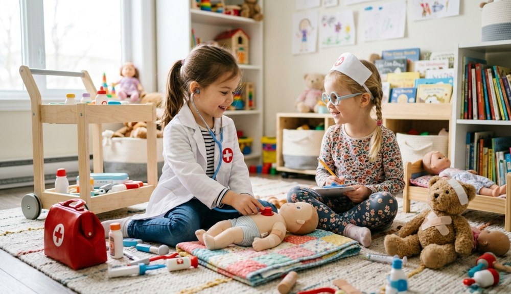 Ключевые навыкои ребенка в 4 года: социализация, мелкая моторика, логика, физическая активность, творчество