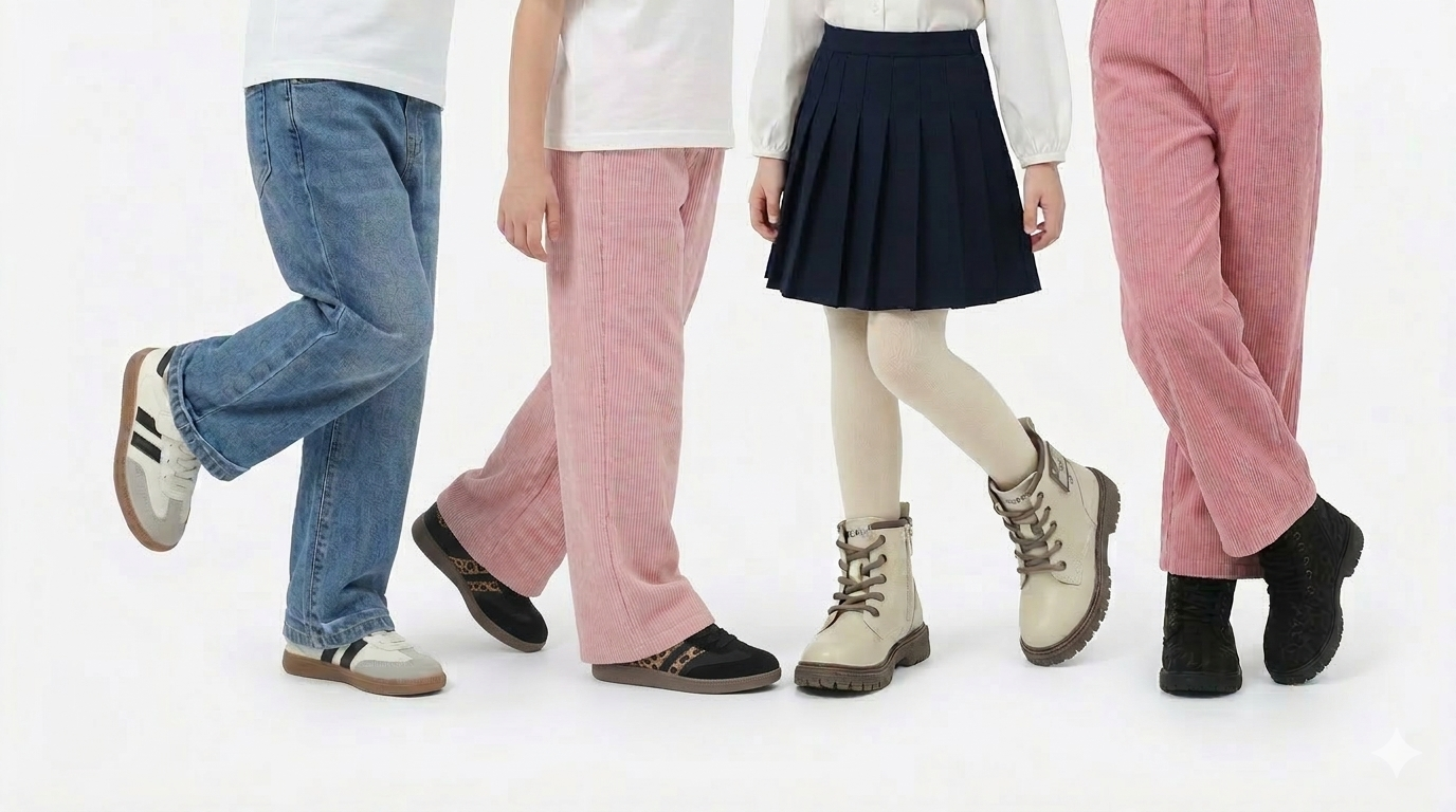 Стильная трендовая обувь для девочек